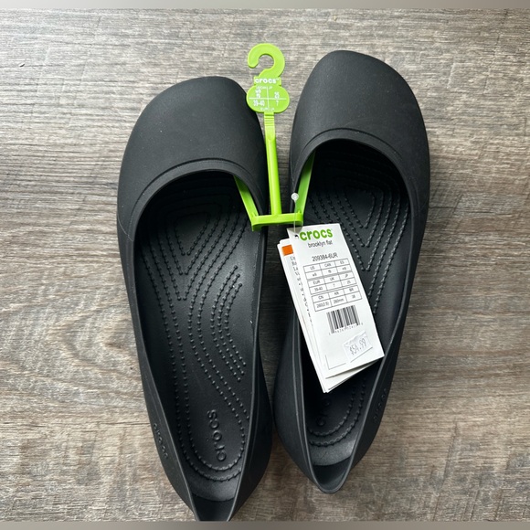 NWT Crocs Brooklyn flat (dress shoe!) size 8 - Picture 6 of 6